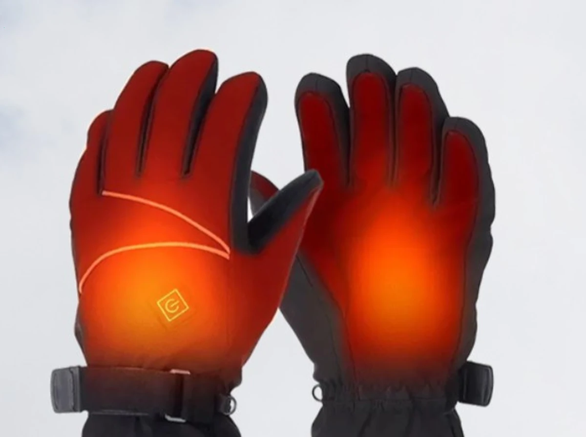 Press the Back-of-Hand LED Button to Select Heat Level